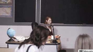 Strict Frustrated MILF Teacher f. student and her mom to fuck - Alexis Fawx, Mackenzie Moss, Kendra James